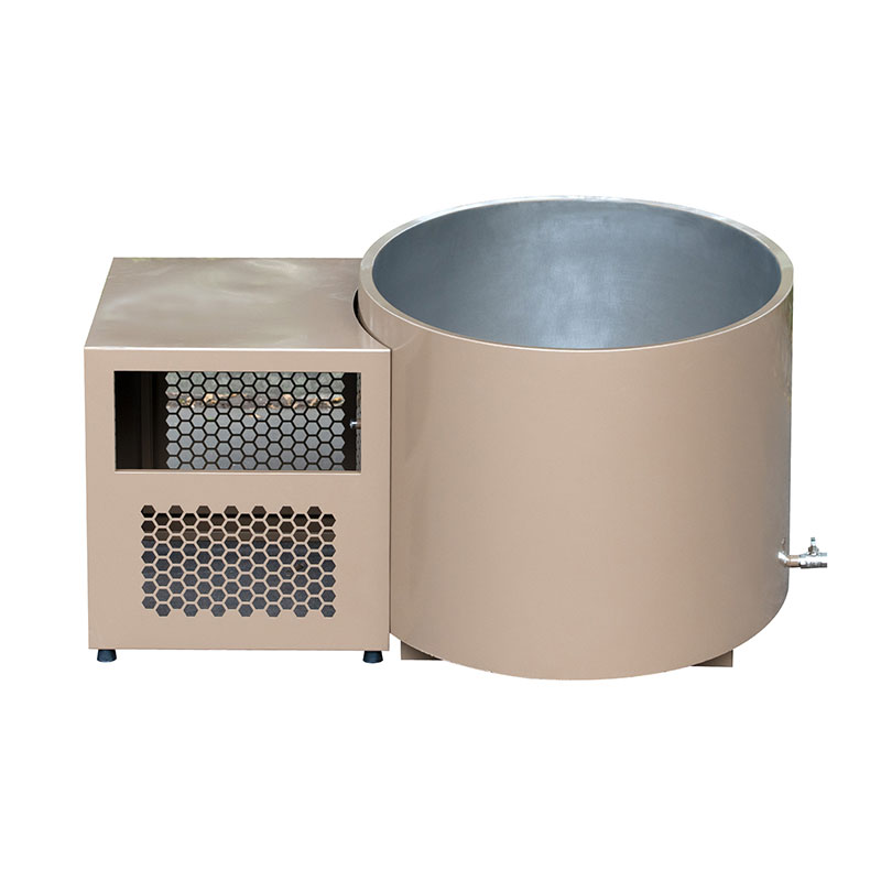 Champagne goud volledig 304 roestvrij staal koud dompelbad Champagne goud volledig 304 roestvrij staal koud dompelbad