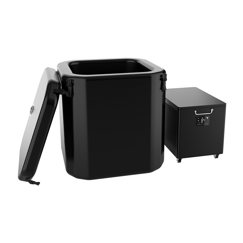 Opblaasbaar ijsbad vat met dekking