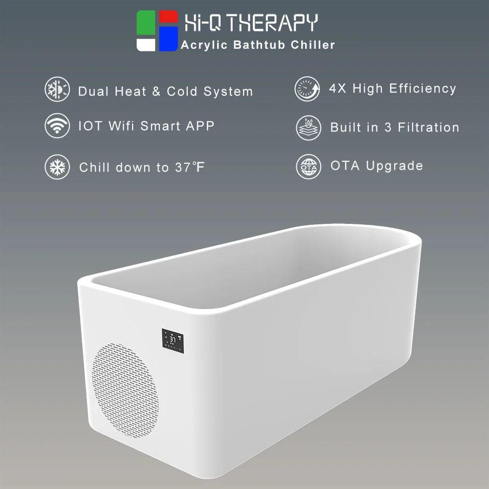 Acrylic Bathtub Chiller For Recovery