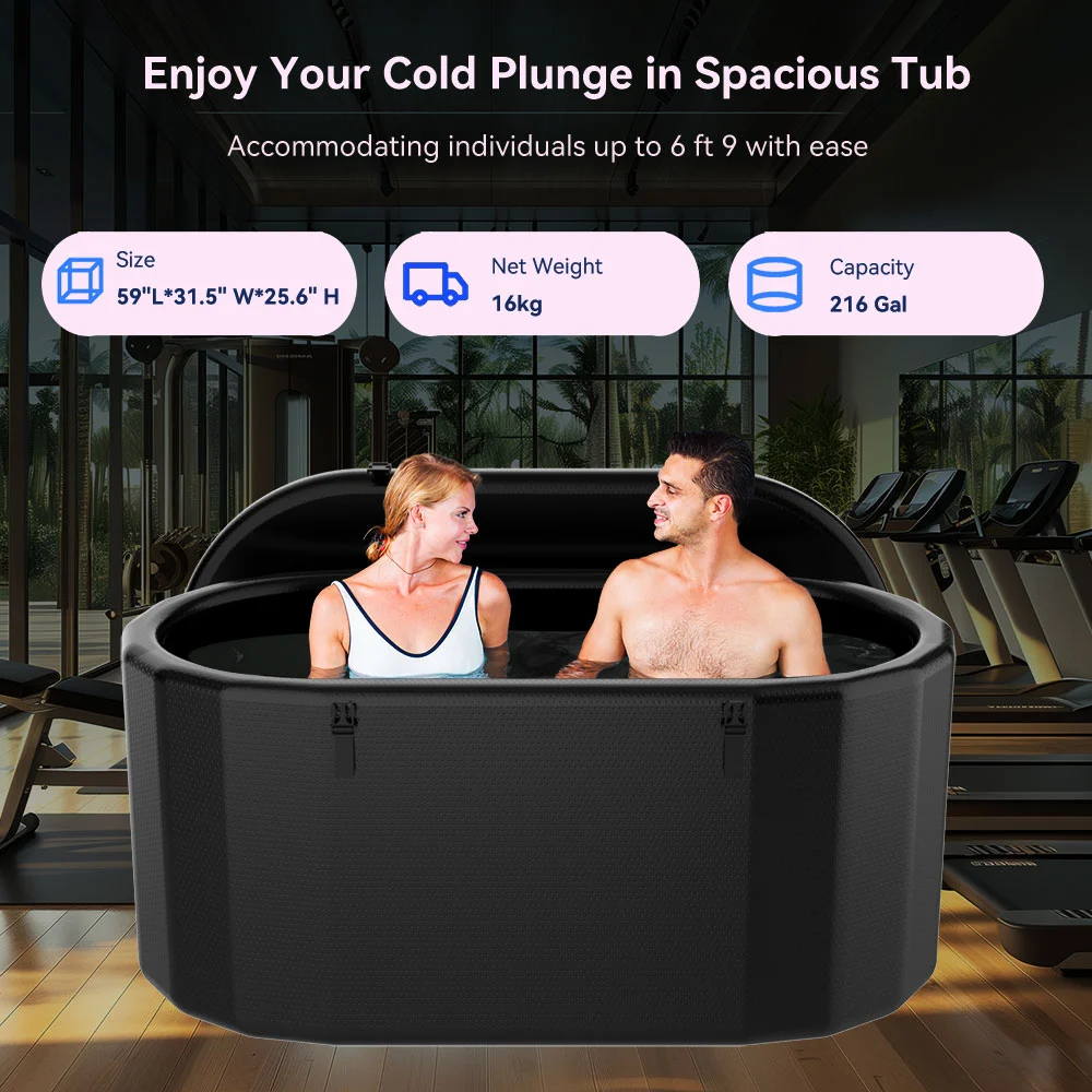 Portable Large Cold Plunge Pool For Ice Bath Refresh