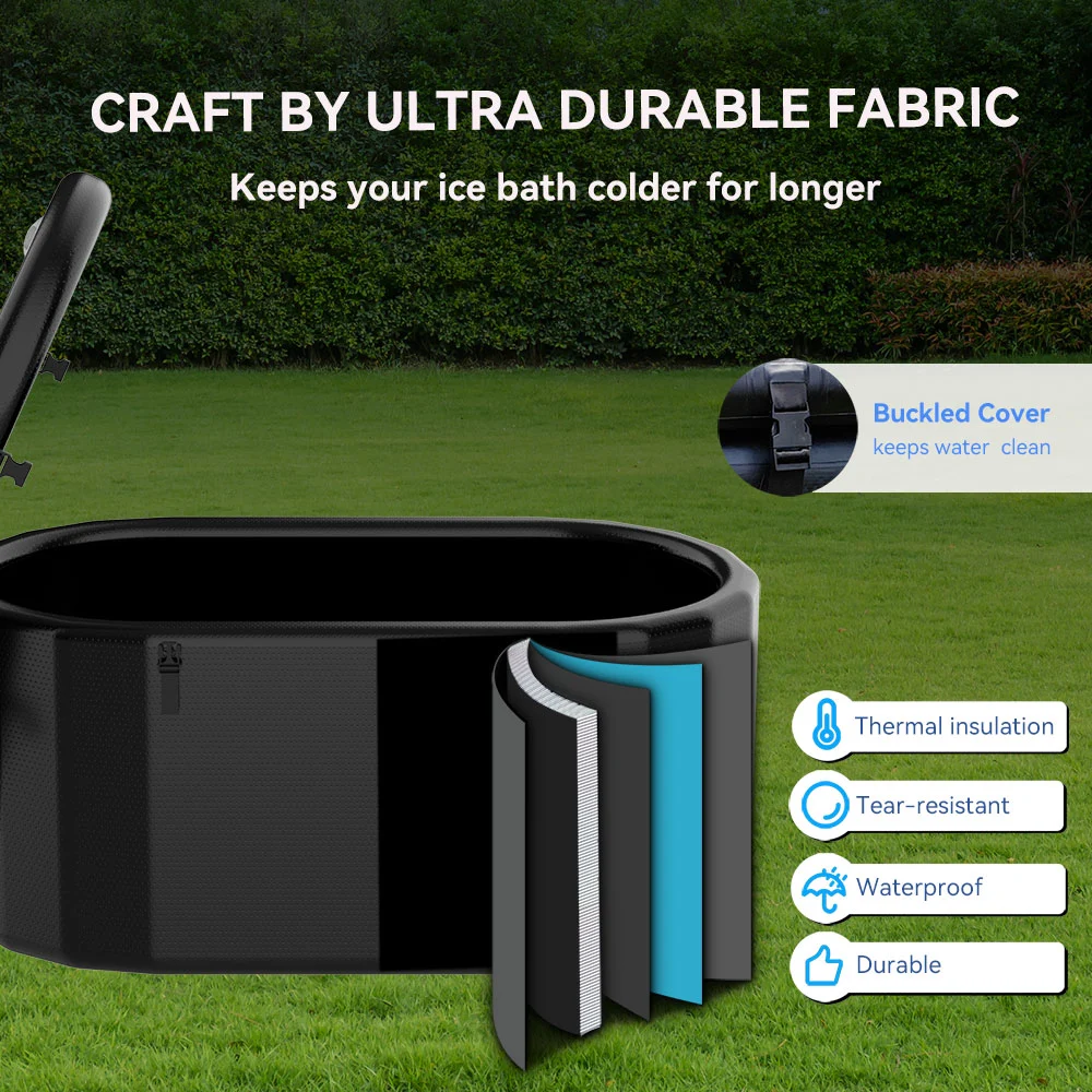 Portable Large Cold Plunge Pool For Ice Bath Refresh