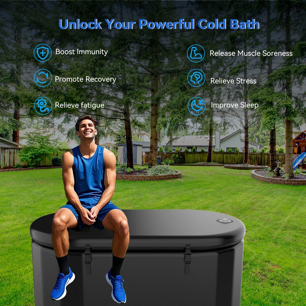 Portable Large Cold Plunge Pool For Ice Bath Refresh