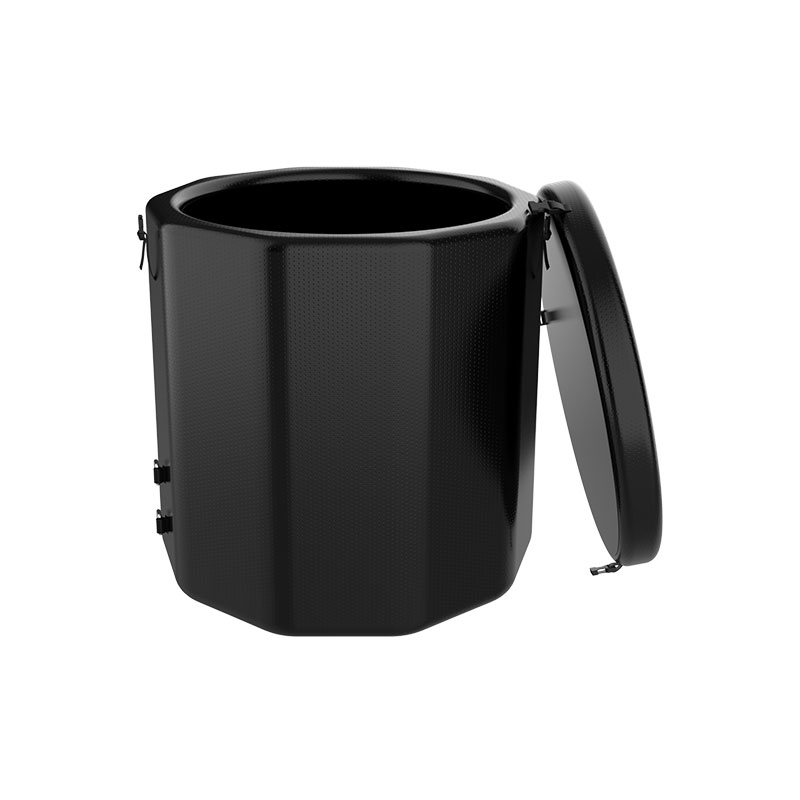 Opblaasbaar ijsdompje voor het herstel van koud bad