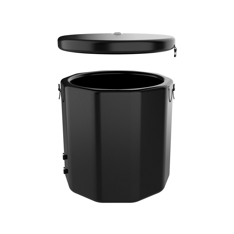 Opblaasbaar ijsdompje voor het herstel van koud bad