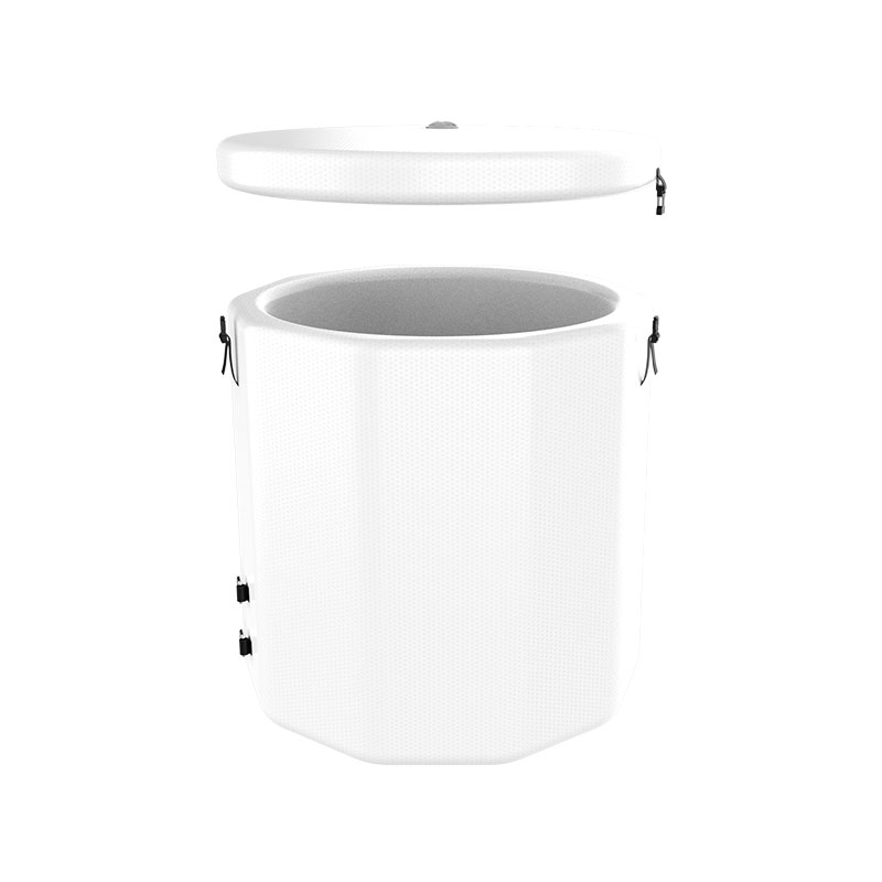 Opblaasbaar ijsdompje voor het herstel van koud bad