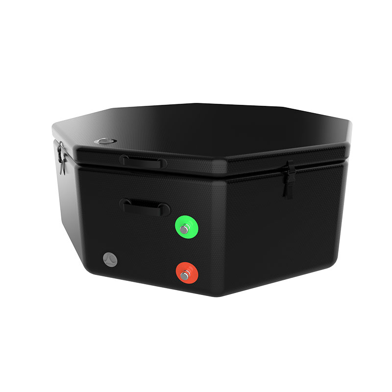 Octagon Ice Pod PVC opgeblazen draagbaar voor buiten
